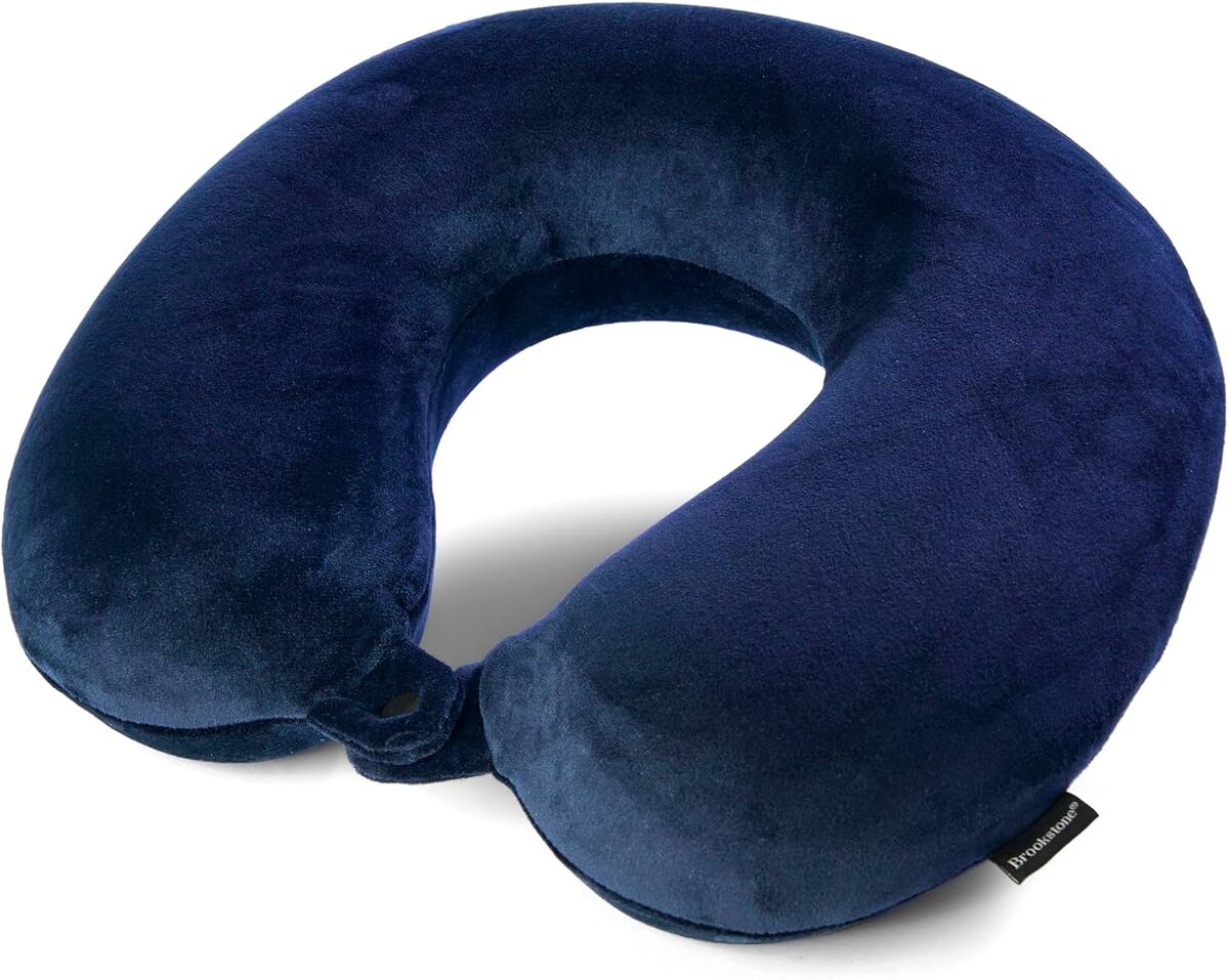 Test : oreiller cervical de voyage Brookstone en mousse à mémoire de forme