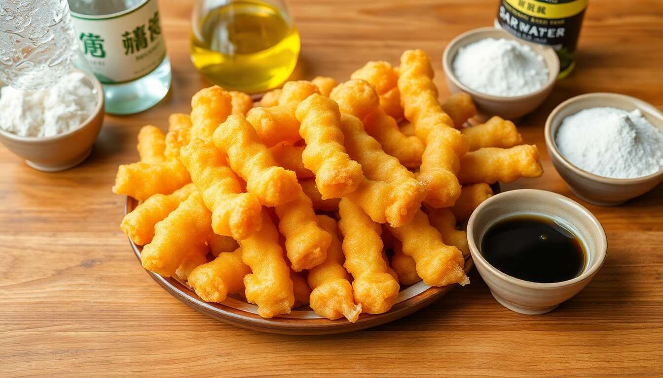 Recette authentique de tempura japonais : des beignets frits savoureux