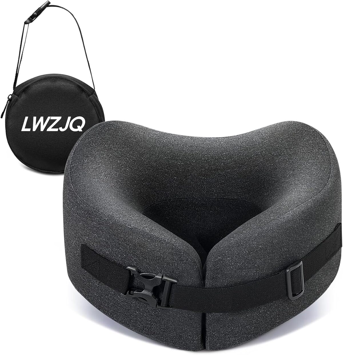 Test de l'oreiller de voyage LWZJQ en mousse à mémoire de forme