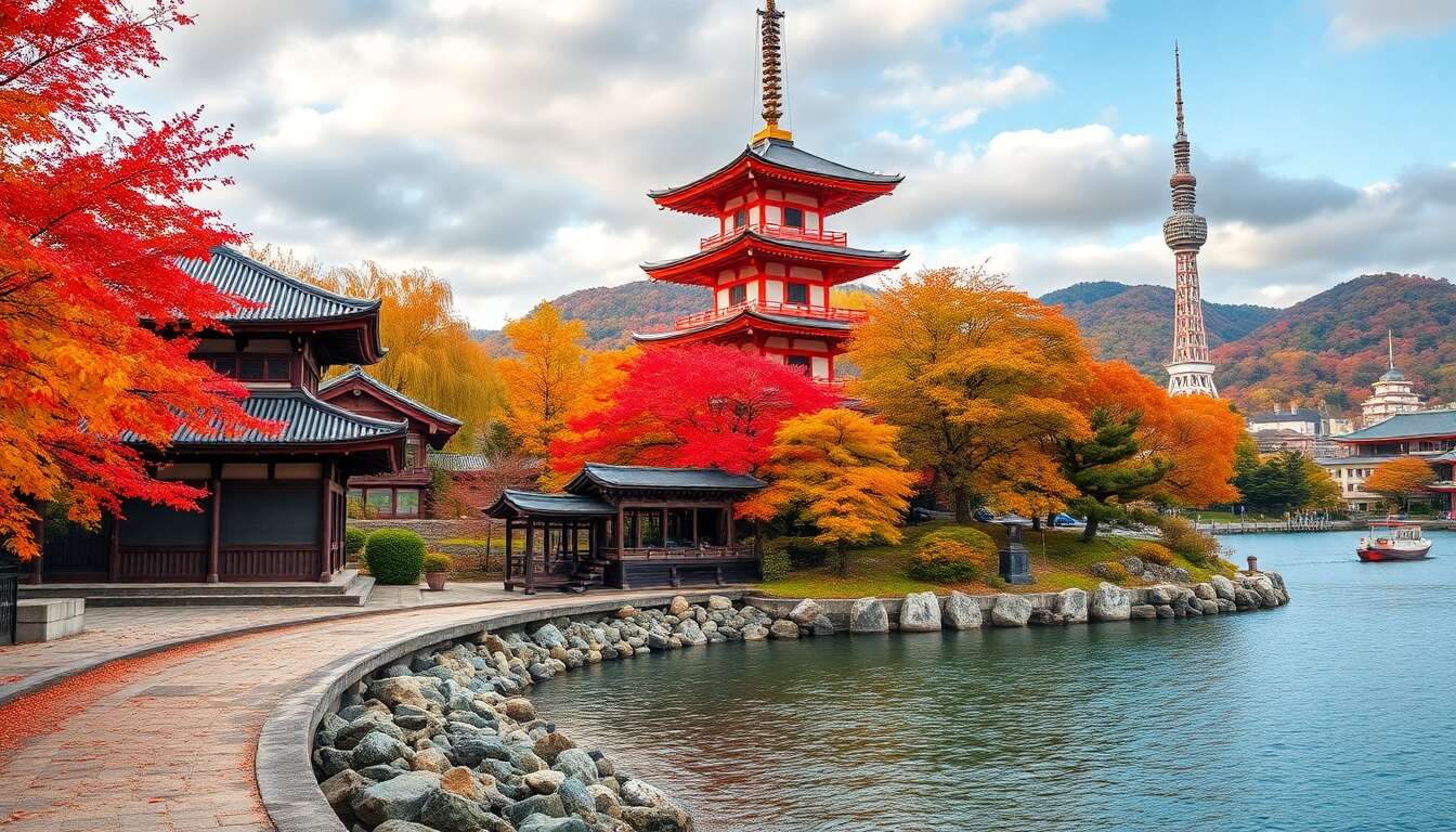 Circuit automnal de Nagasaki à Tokyo : explorez l'archipel japonais