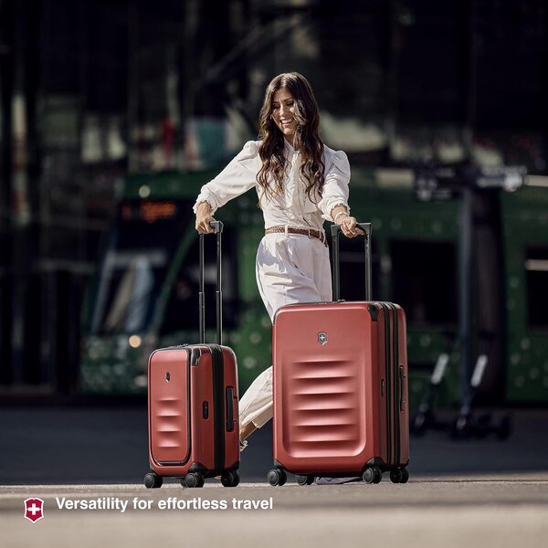 Victorinox Spectra 3.0 Expandable Medium Case, Valise Moyenne, Bagage Vertical à 4 roulettes, 69 x 46 x 30 cm, 81-113 l, Extensible, Noire