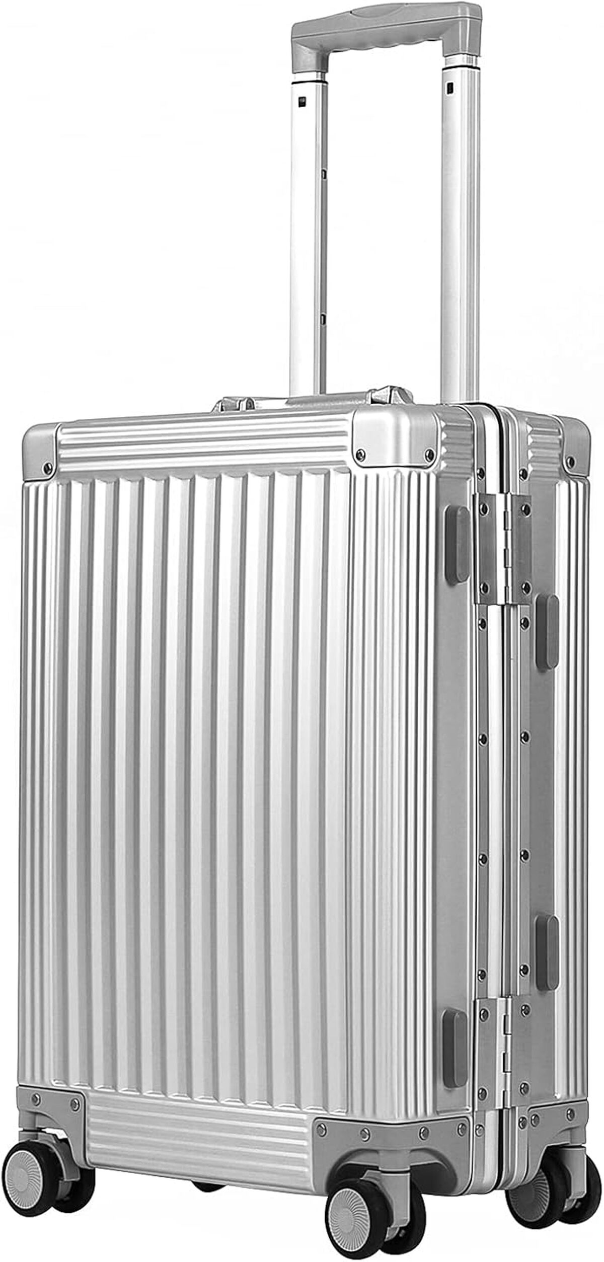 Test de la valise cabine DOMINOX en aluminium : robuste et pratique
