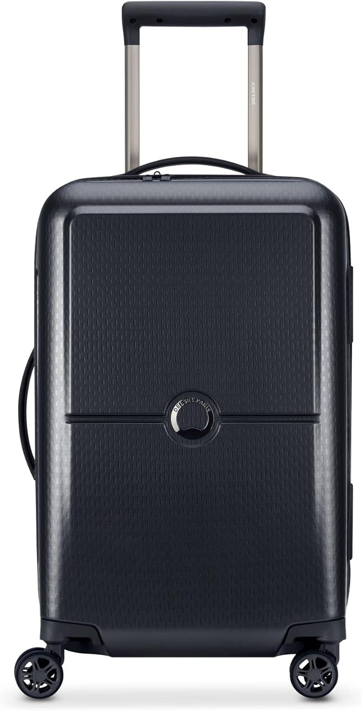 Test valise cabine rigide Delsey Paris Turenne 38L noire