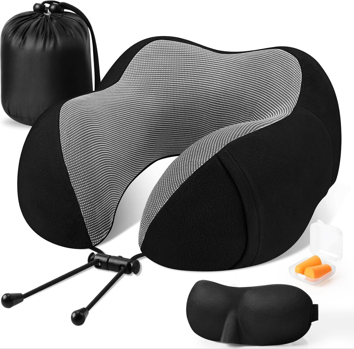 Test : oreiller de voyage CloudBliss en mousse à mémoire de forme