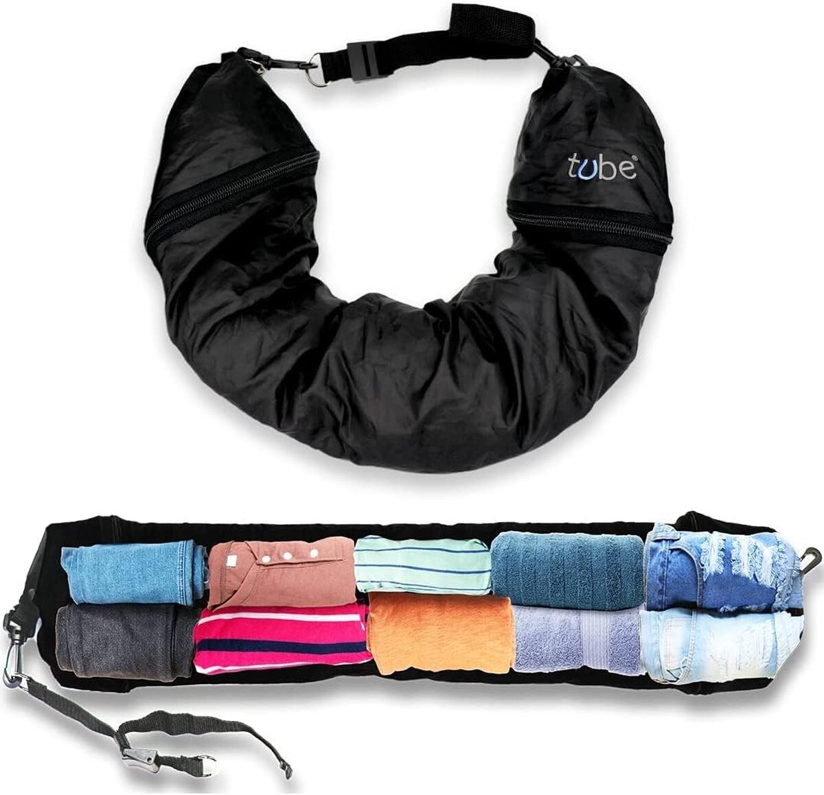 Test : oreiller de voyage tubulaire Tube - optimise votre bagage à main