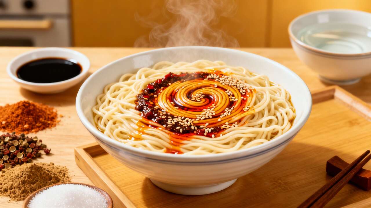 Recette Authentique de Nouilles Dan Dan