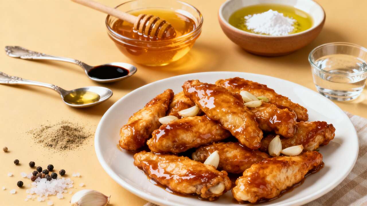 Tenders à l'ail et au miel : recette savoureuse et facile