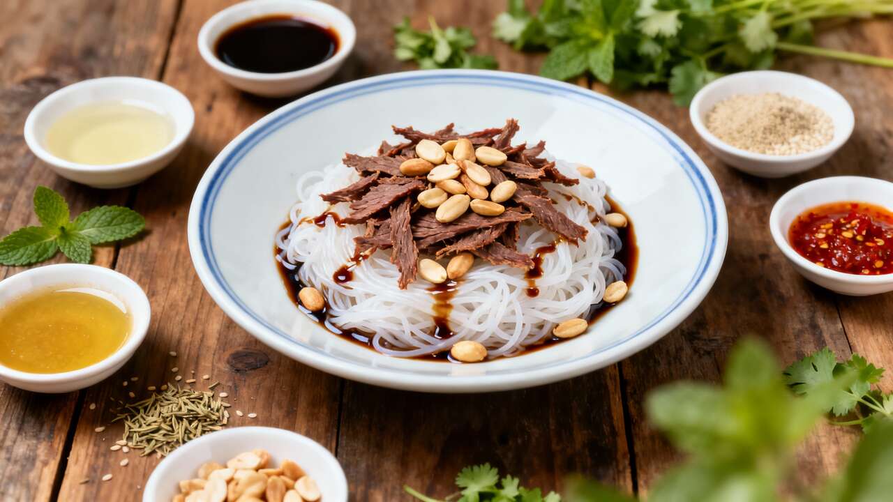 Recette de Boeuf aux Vermicelles : délicieux Bo Bun Maison