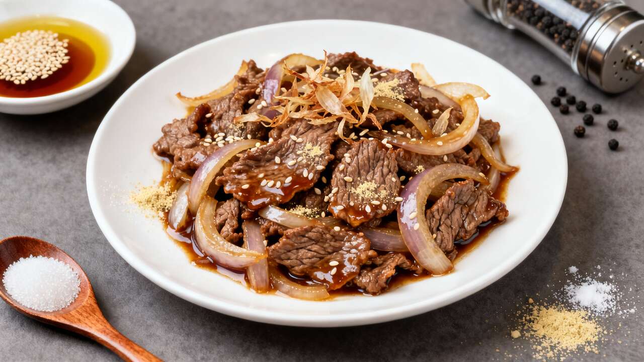 Recette de boeuf sauté aux oignons : saveurs authentiques et faciles