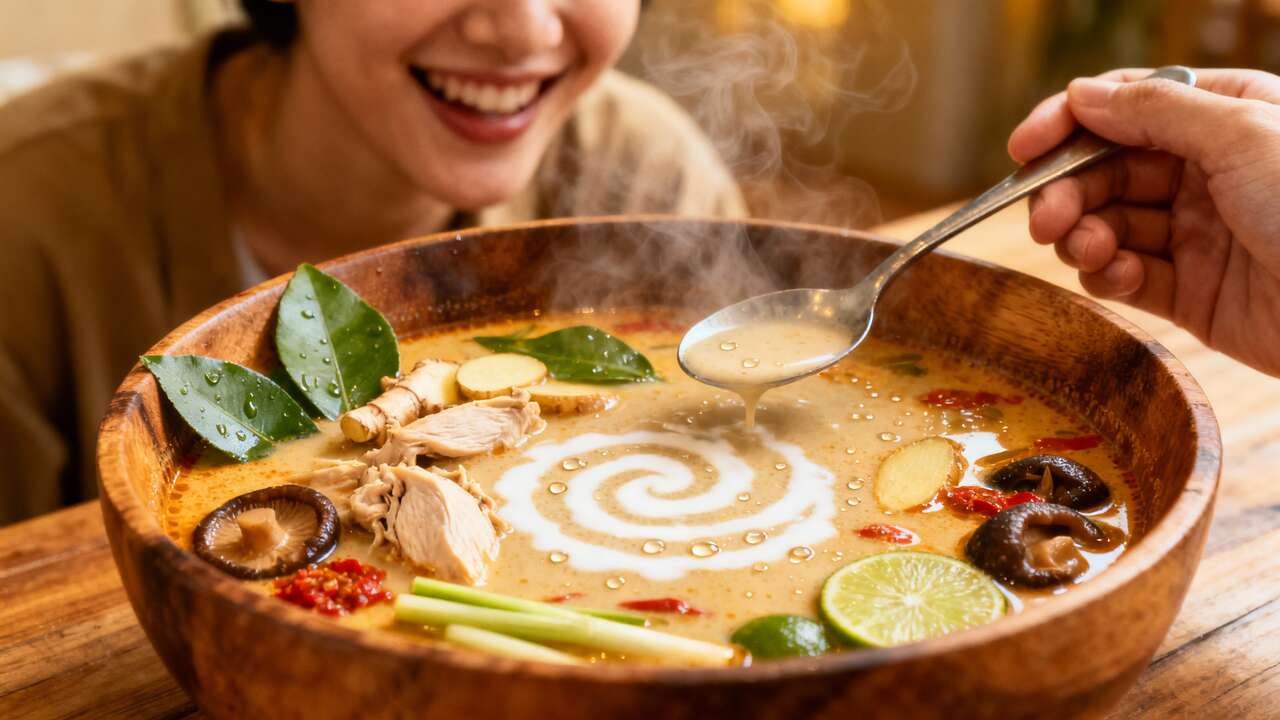 Recette de la soupe Tom Kha Gai : saveurs thaïlandaises authentiques