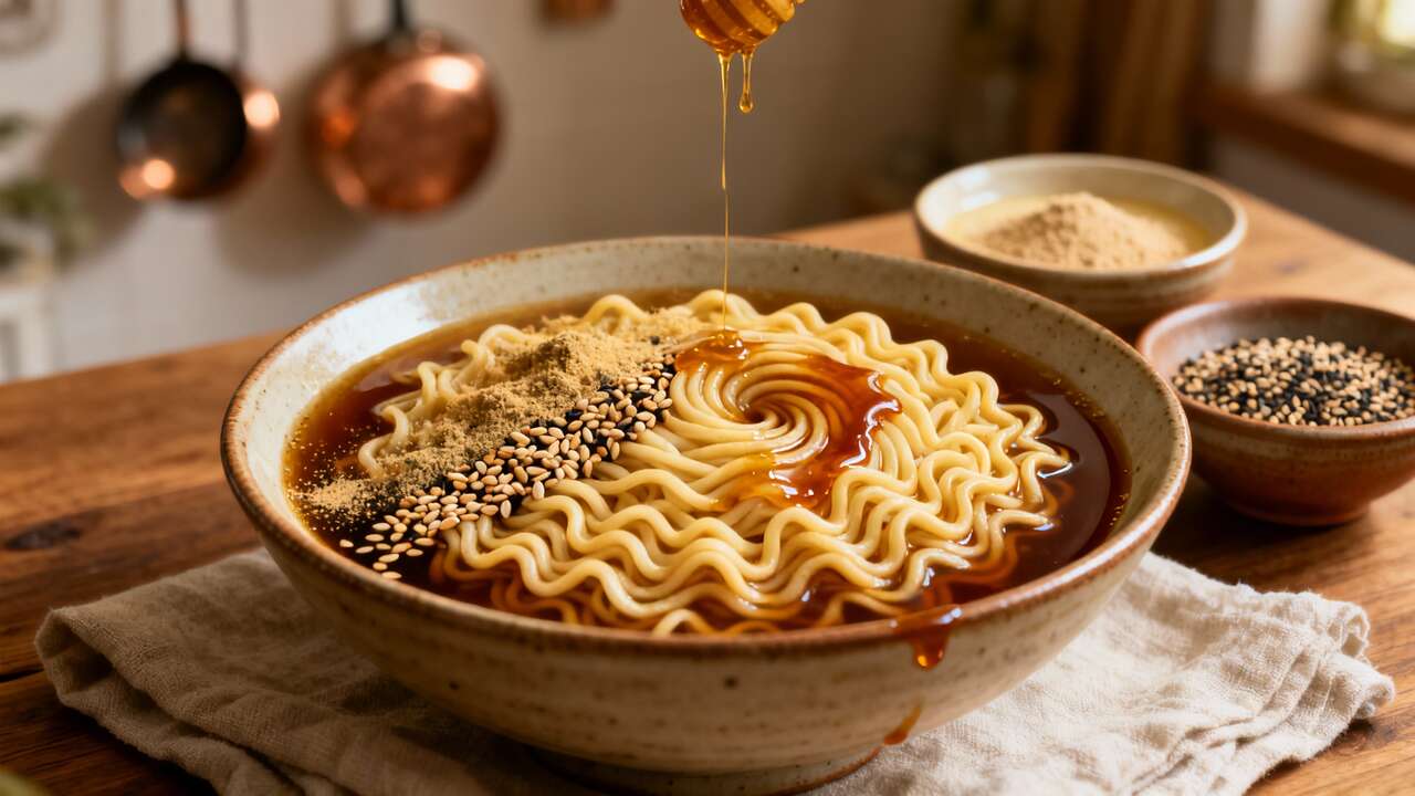 Recette facile de ramen au poulet shoyu fait maison