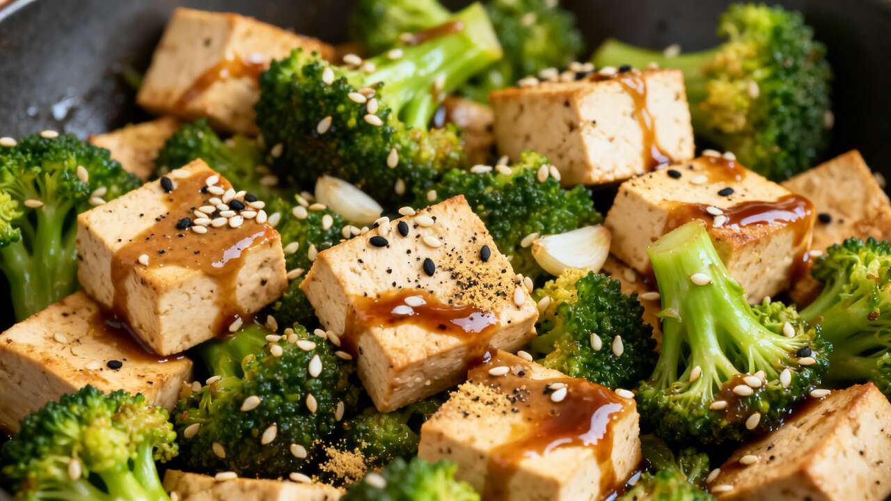 Sauté de brocoli et tofu : recette vegan savoureuse