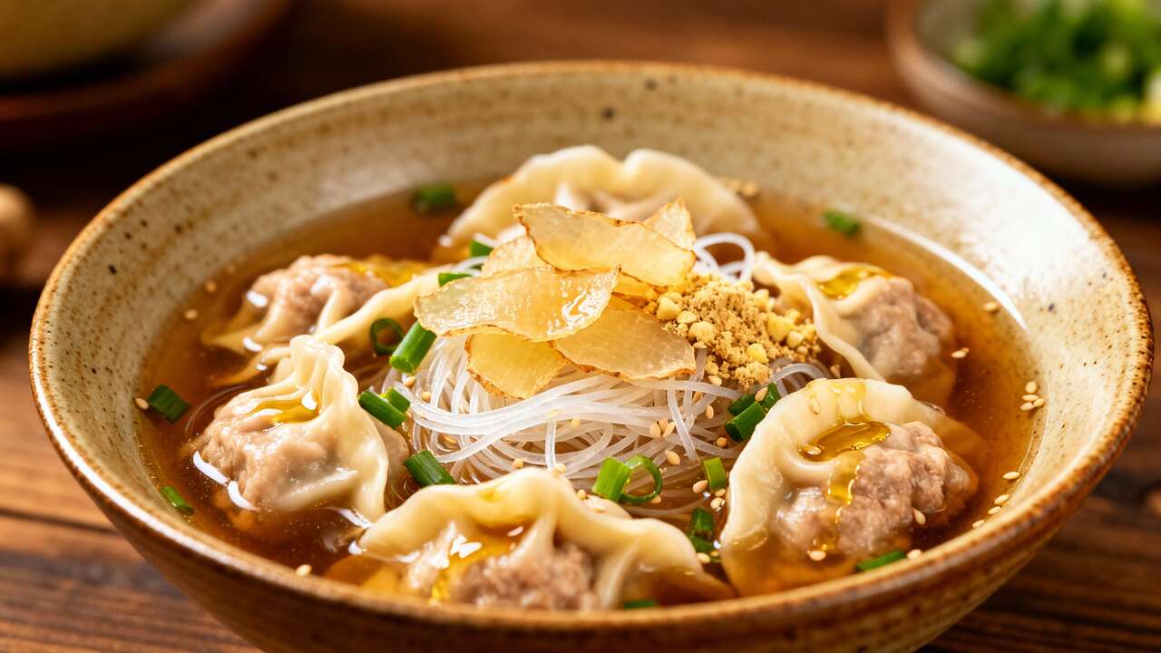 Recette de soupe de melon d'hiver aux boulettes de porc