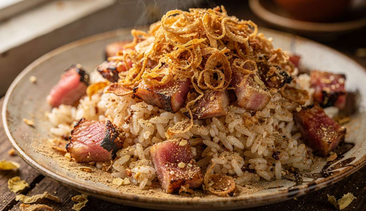 Riz sauté au nem chua : recette vietnamienne savoureuse