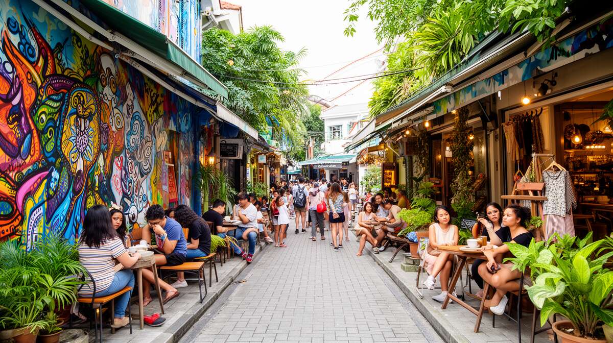 Les zones &agrave; l'atmosph&egrave;re boh&egrave;me et branch&eacute;e