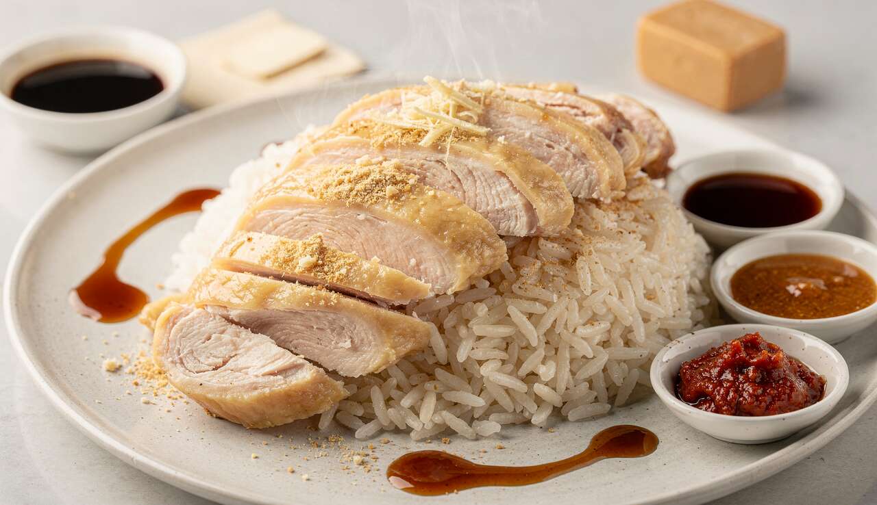 Recette Riz au Poulet Kao Man Gai Facile