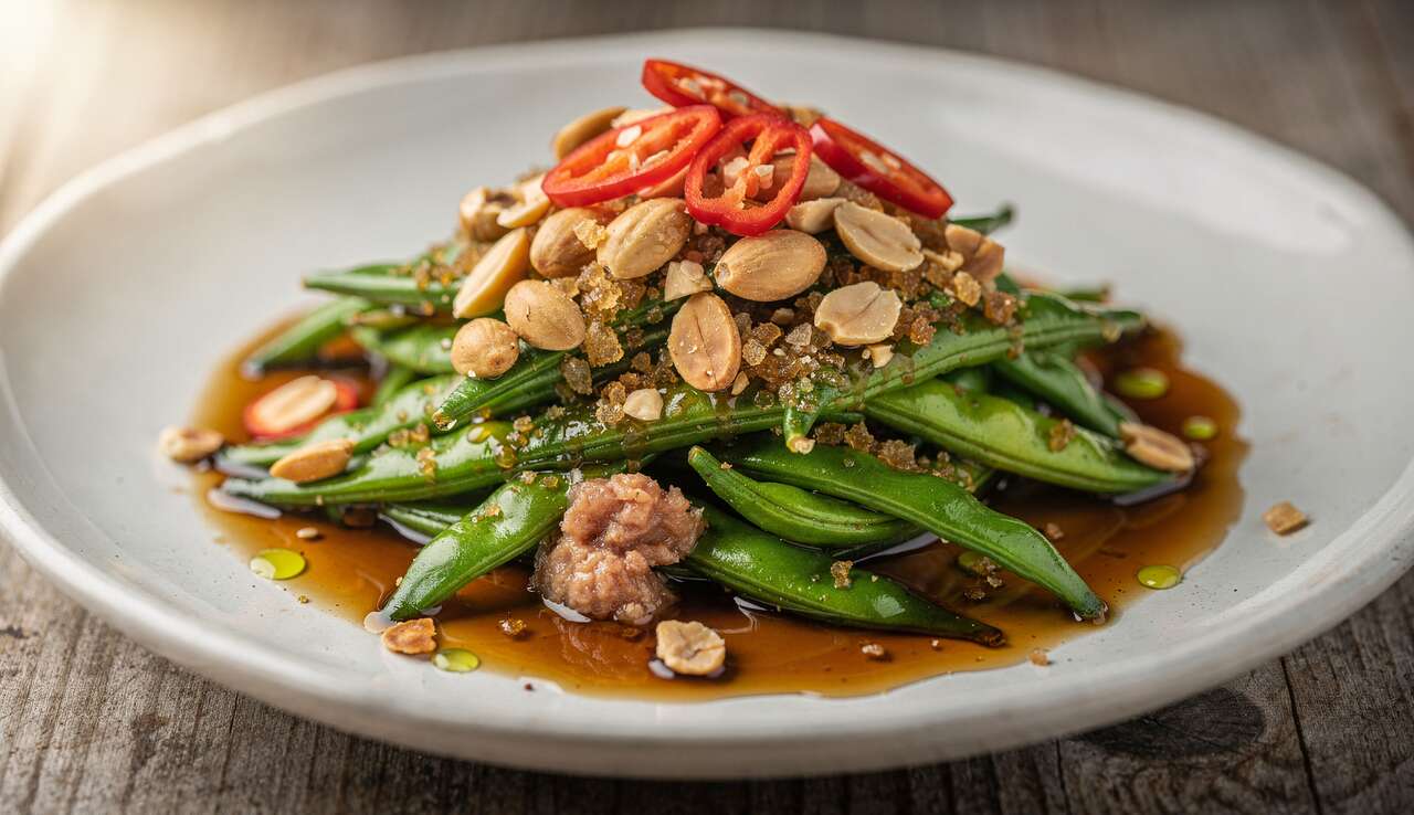 Salade Thaïe aux Haricots Ailés : recette Savoureuse