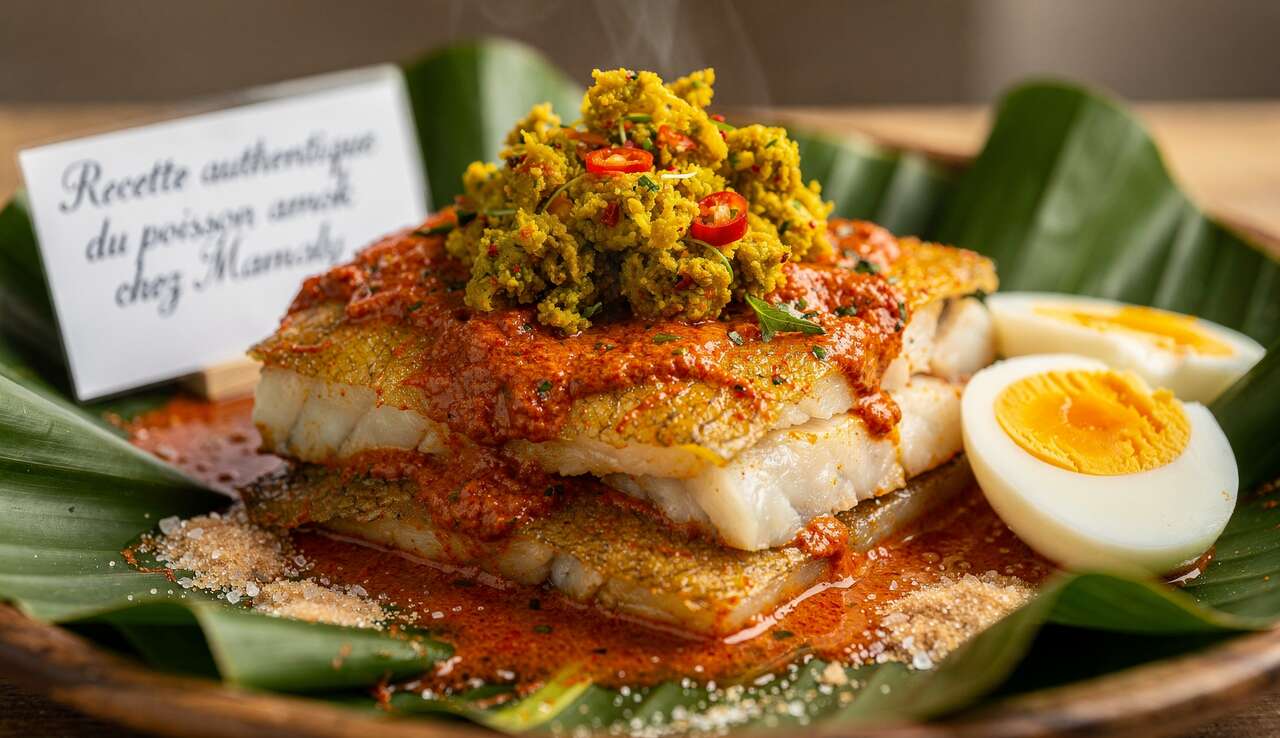 Recette authentique du poisson amok chez Mamaly