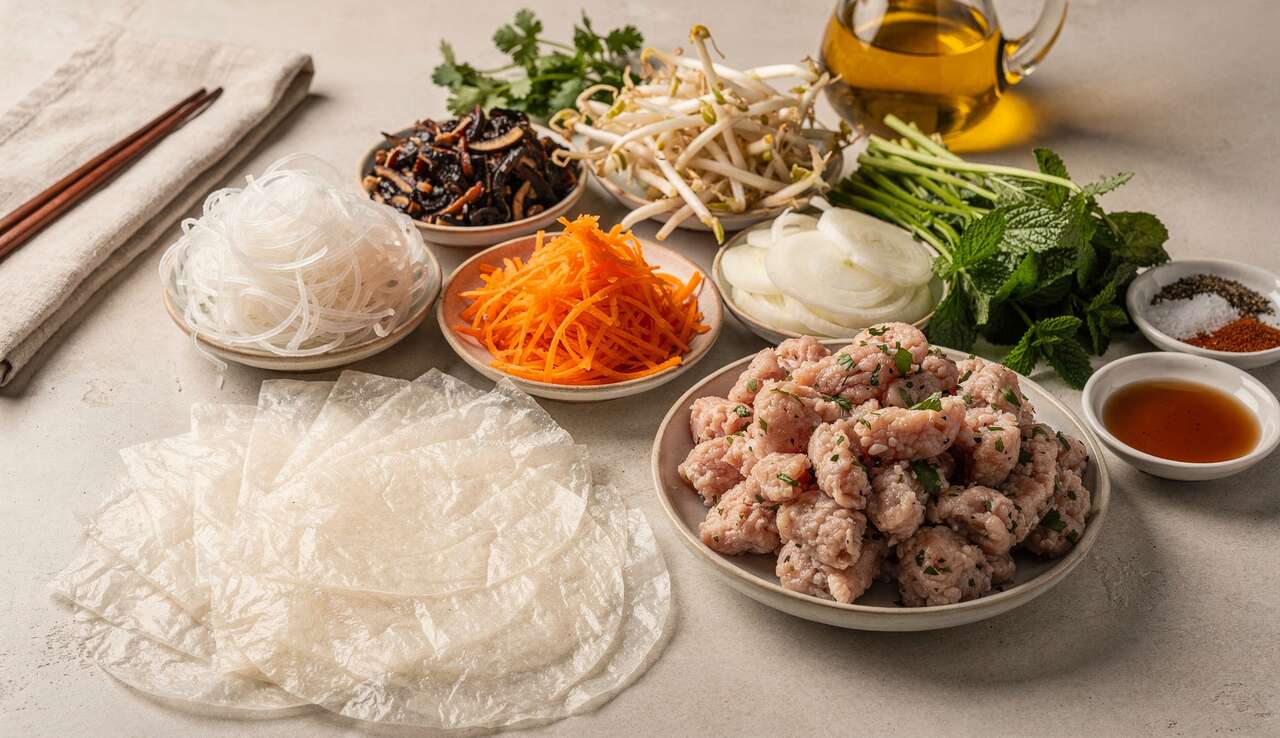 Nems Vietnamiens au Poulet : recette Authentique Cha Gio