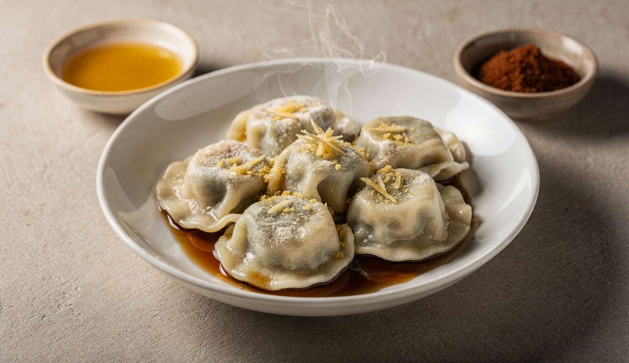 Raviolis Cœur Vapeur Poulet Gingembre : recette Gourmande