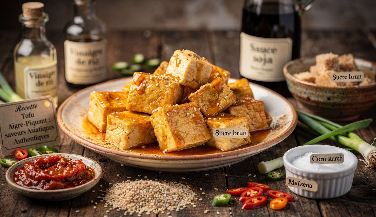 Recette Tofu Aigre-Piquant : saveurs Asiatiques Authentiques
