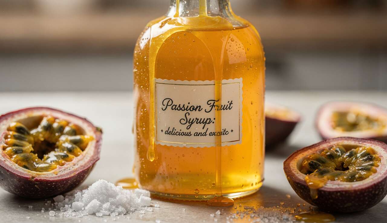 Sirop de Fruits de la Passion : recette Gourmande et Exotique