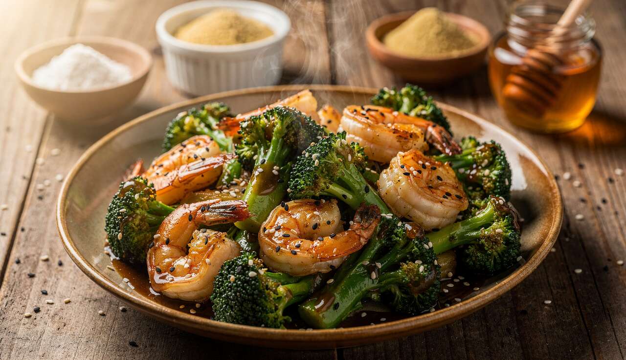 Crevettes et brocolis sautés : une recette savoureuse