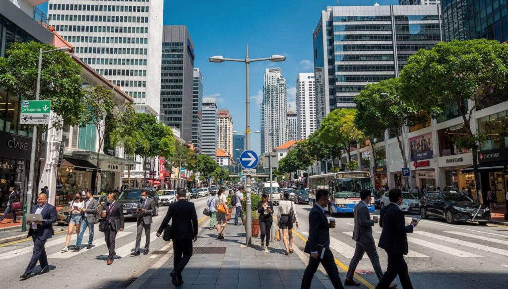 Heures de travail par semaine à Singapour