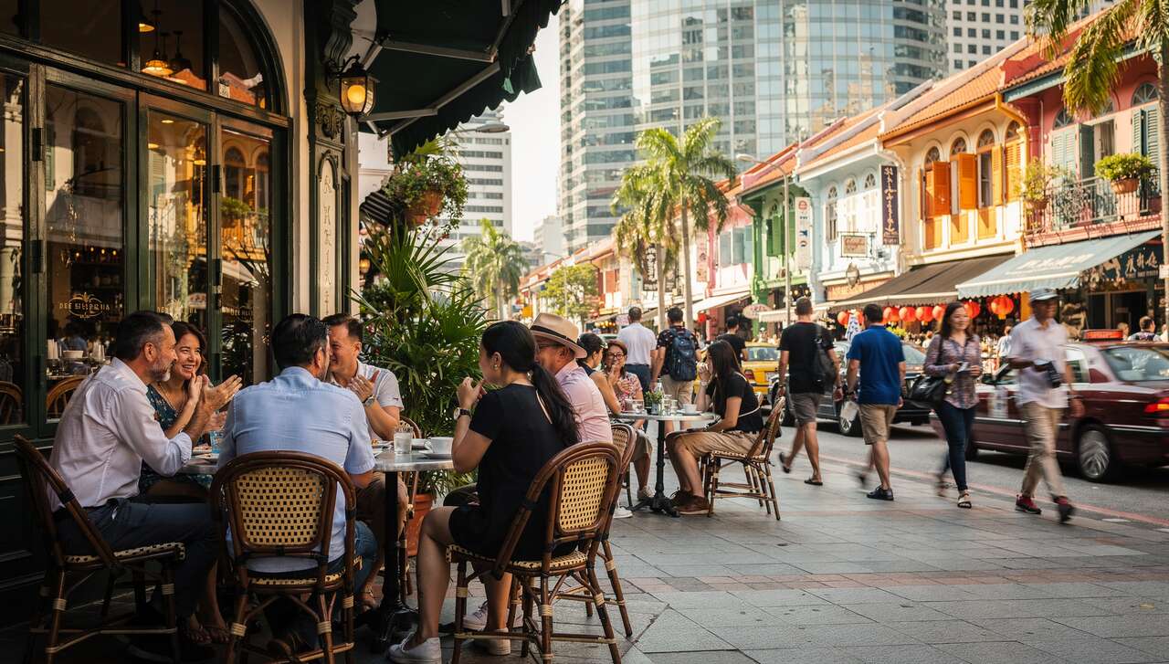 Culture et vie sociale des fran&ccedil;ais &agrave; singapour