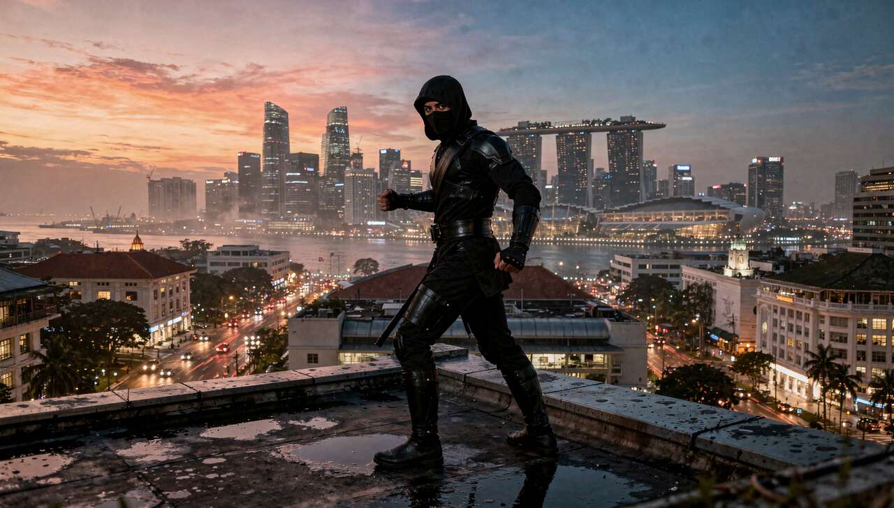 Comment devenir un ninja gratuitement à Singapour ?