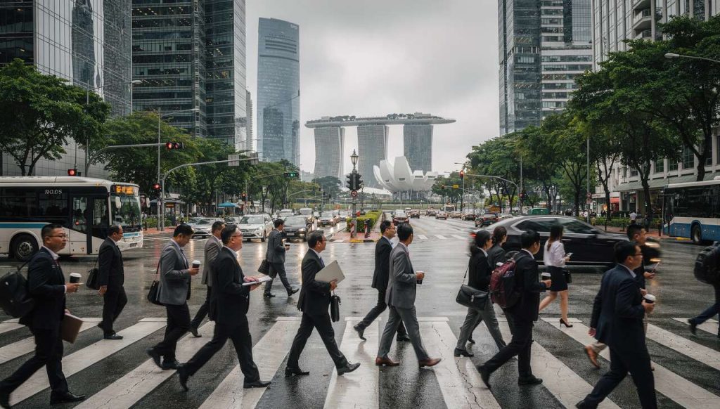 Combien de temps pour trouver un travail à Singapour ?