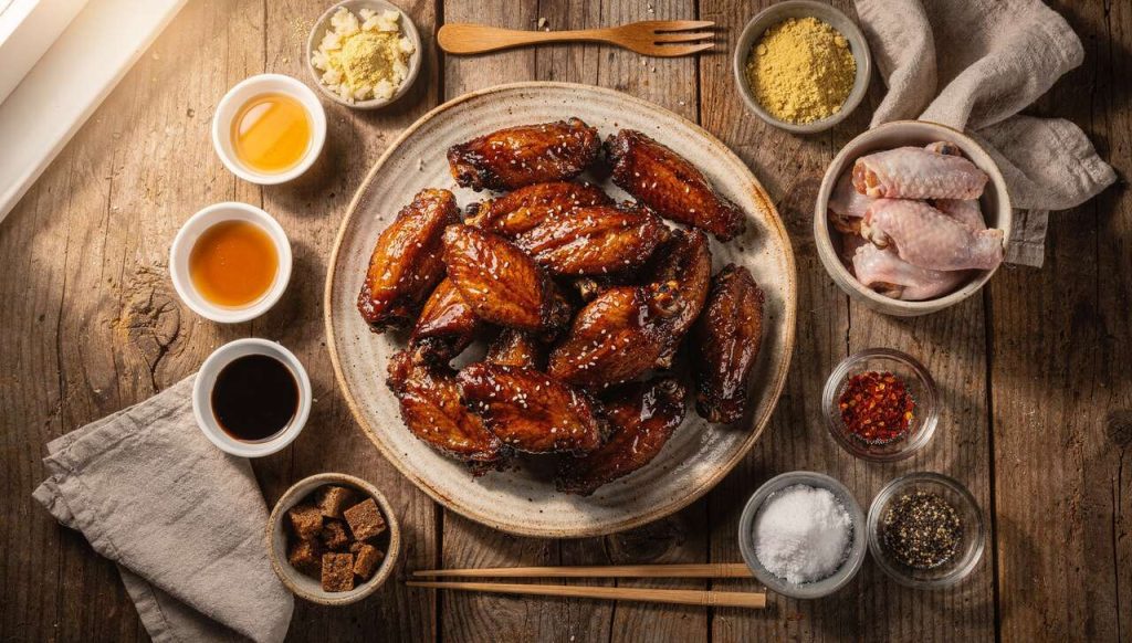 Recette de wings à la sauce soja