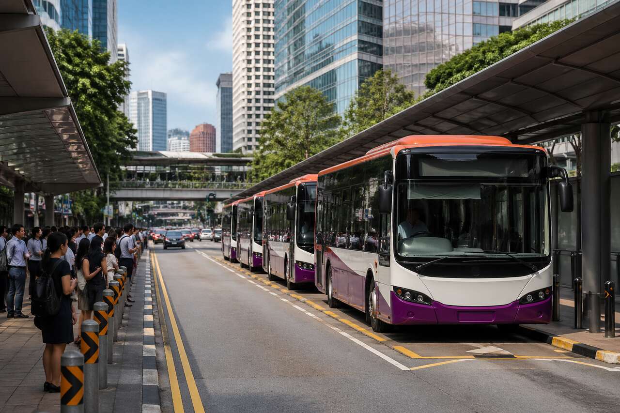 Pénurie de chauffeurs de bus à Singapour : quelles solutions ?