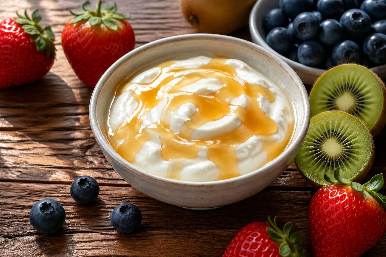 Sauce au yogourt et miel : une douceur sucrée Sauce au yogourt et miel : une douceur sucrée