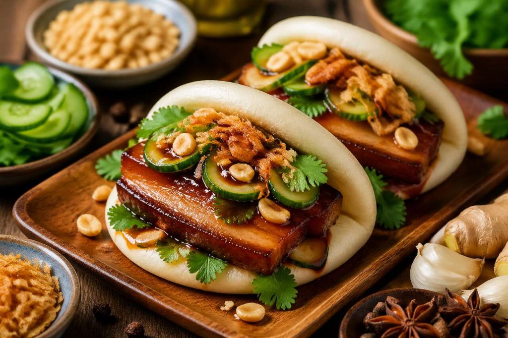 Recette gua bao à la poitrine de porc : astuces et préparation