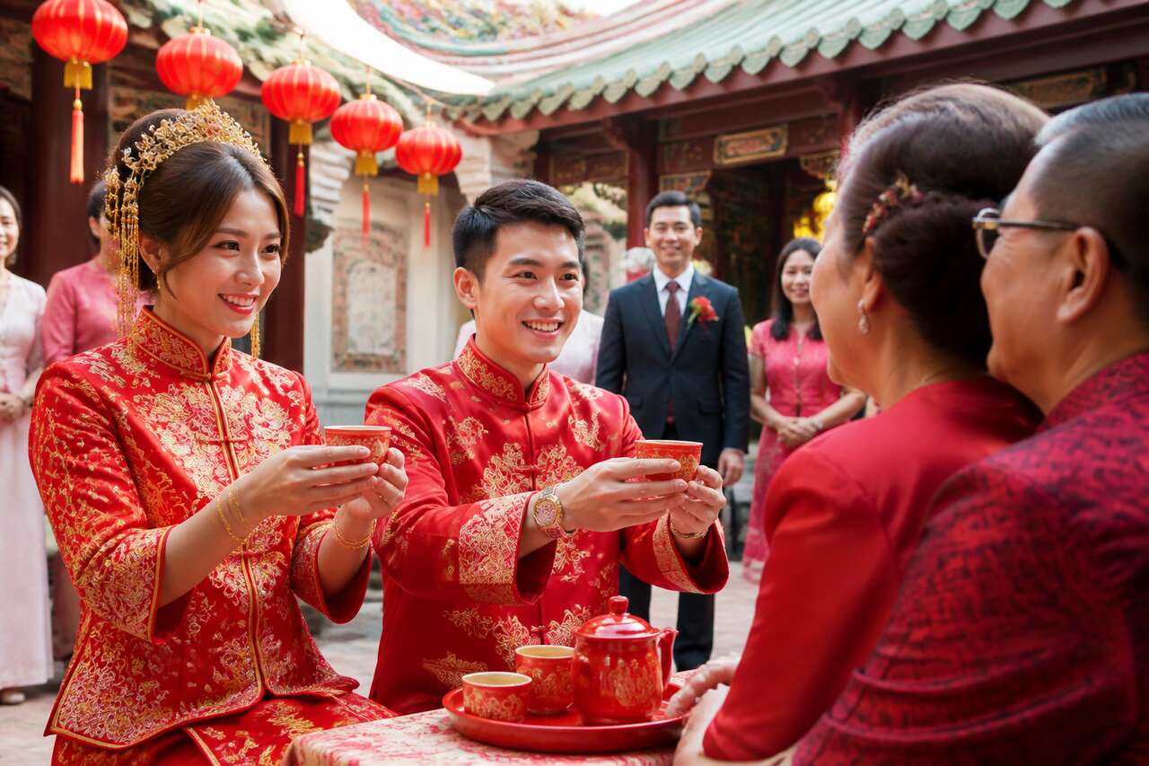 Le mariage chinois à singapour : rituels et symboles Le mariage chinois à singapour : rituels et symboles
