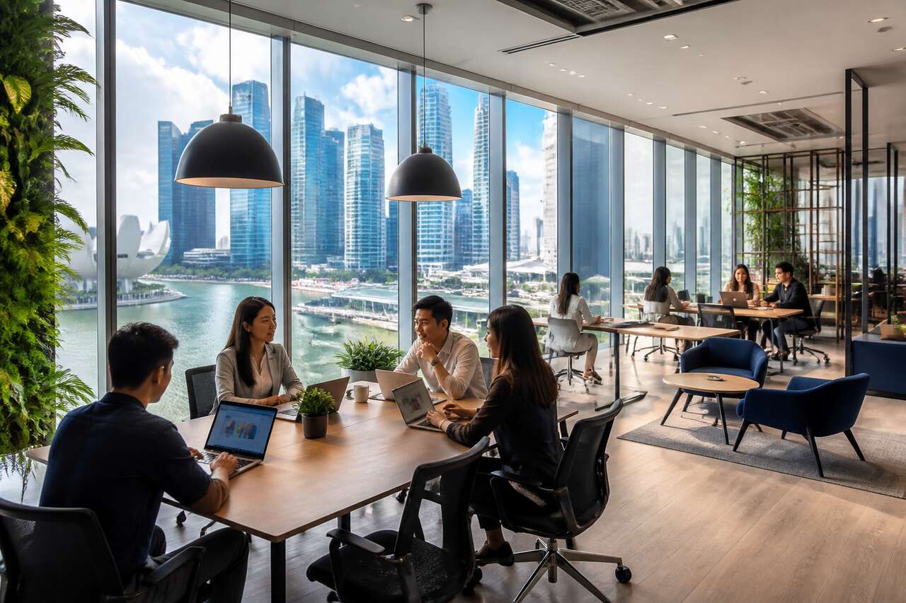 Espaces de Coworking à Singapour