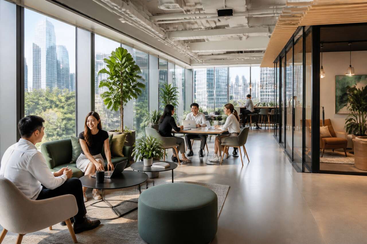 Les espaces de coworking de luxe à singapour Les espaces de coworking de luxe à singapour