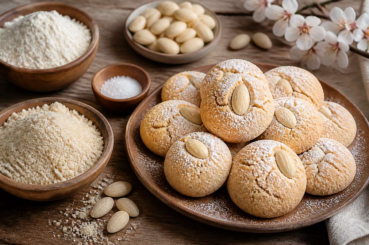 Biscuits chinois aux amandes : recette authentique