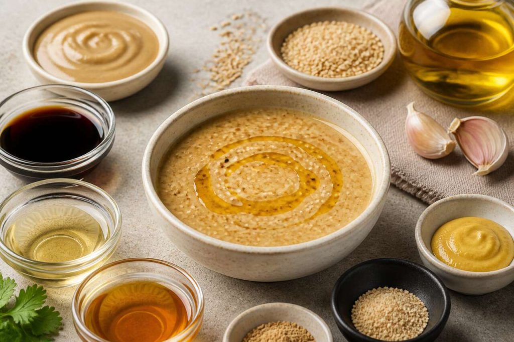 Vinaigrette japonaise au sésame : recette savoureuse et facile