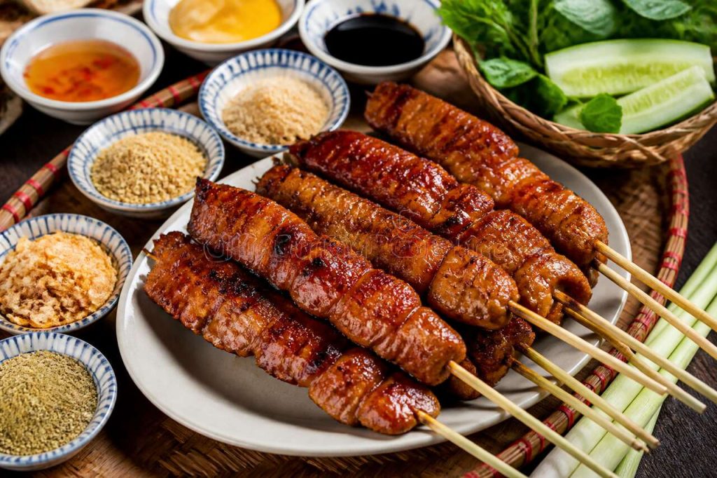 Brochettes de porc vietnamiennes : recette authentique