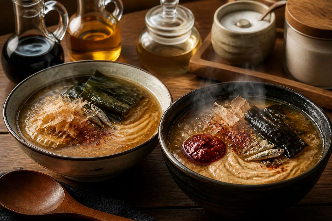 Bouillons asiatiques : découvrez 2 recettes de base