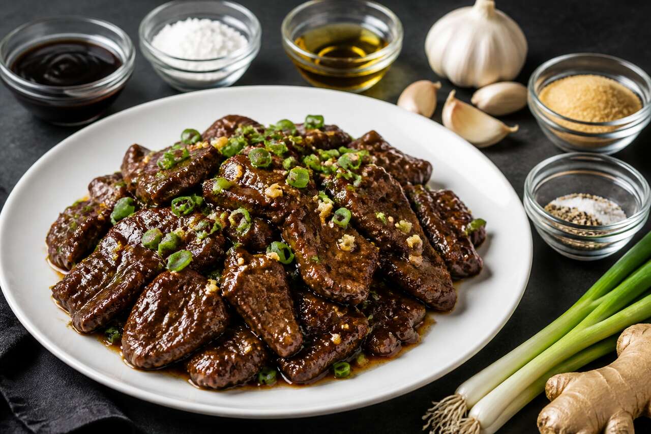 Boeuf au gingembre : recette savoureuse et facile