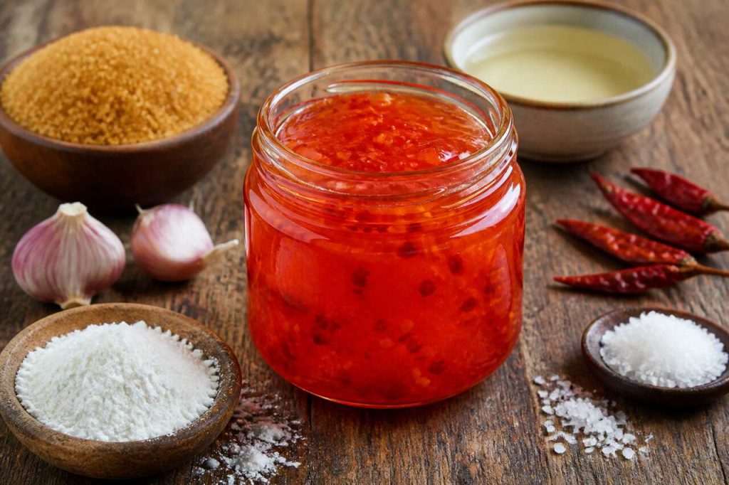 Recette de sauce sweet chili maison