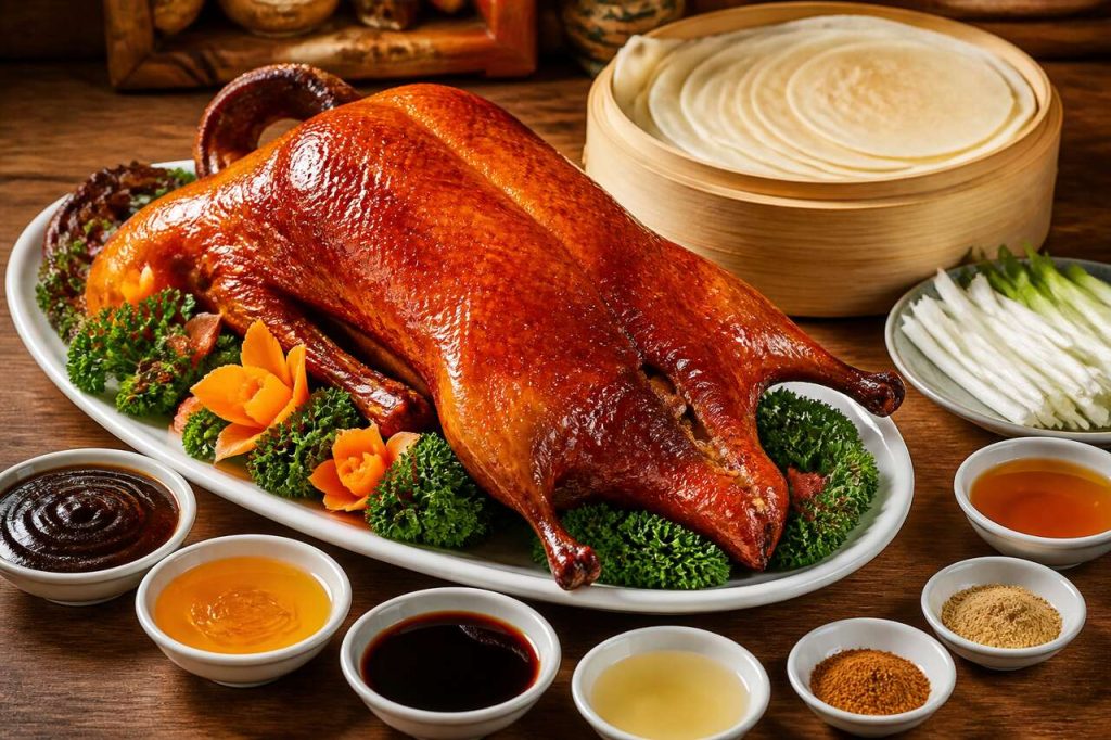 Recette traditionnelle du canard laqué chinois