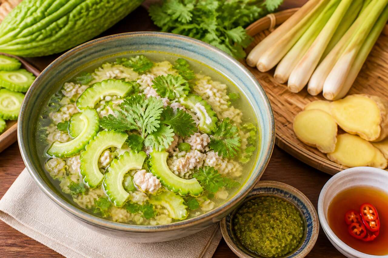 Soupe de concombre amer : recette fraîche et originale