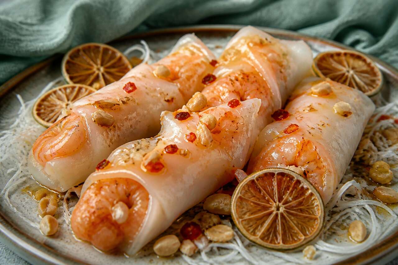 Crêpes de riz aux crevettes : recette rapide et revisitée